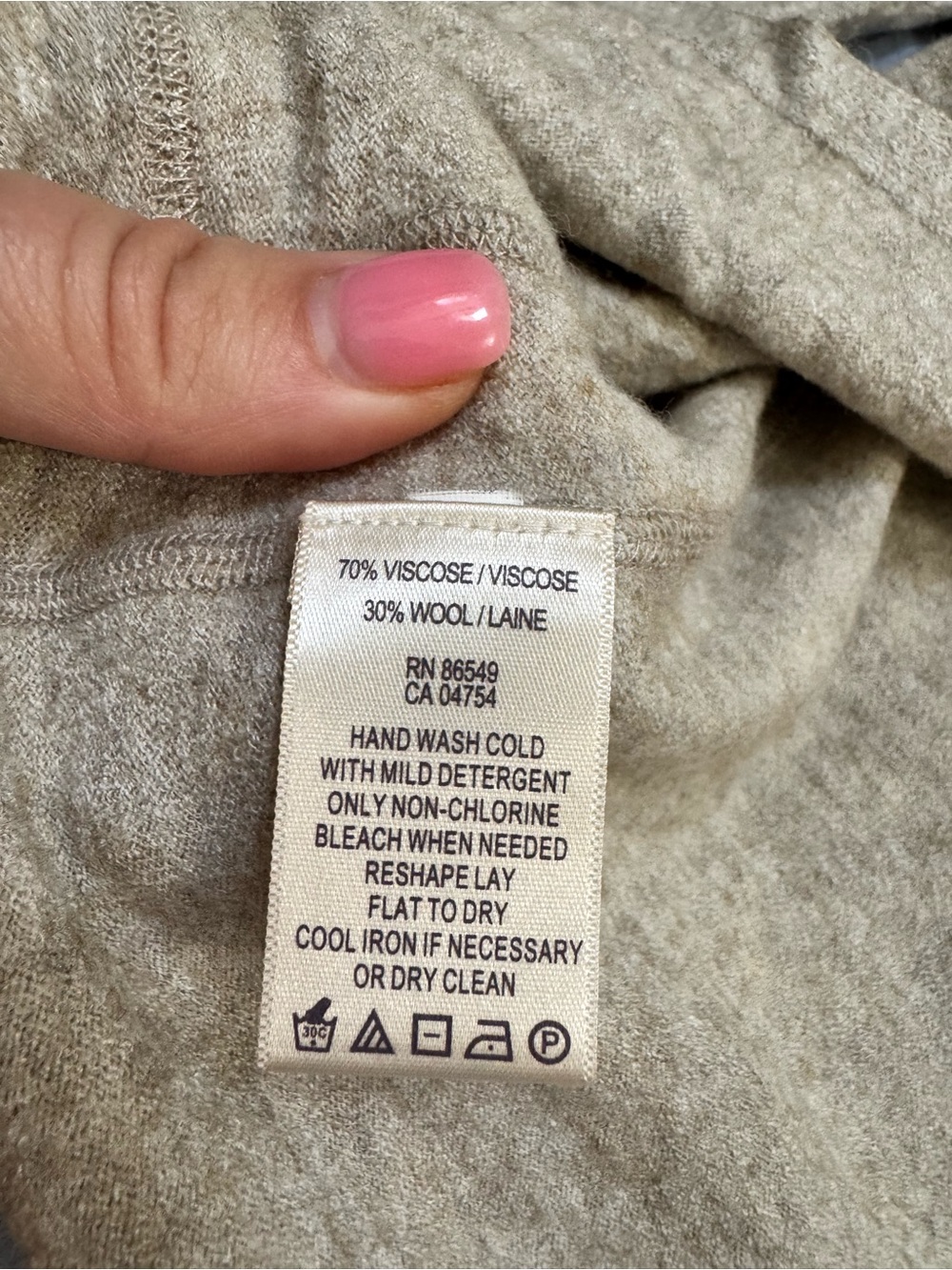 Tommy Bahama Gray Tie Front Wool Blend Cardigan Women’s S Soft Knit - Picture 5 of 9